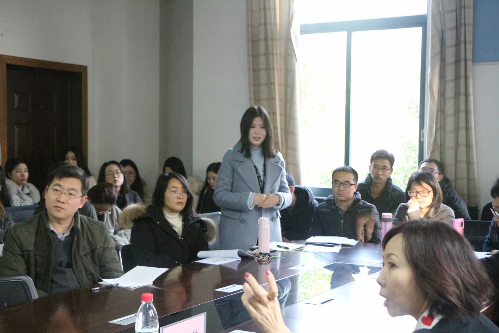 王戈教授莅临大象传媒
进行学术交流